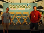 Tom and Big Joe at Bonnaroo 2008