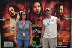 Kelly (Big Joe's wife) and Tom at Bonnaroo 2008