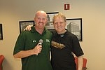 Mike Arnold with Calvin Speedy Wilburn - Producer of the Rick and Bubba Show - Birmingham, AL