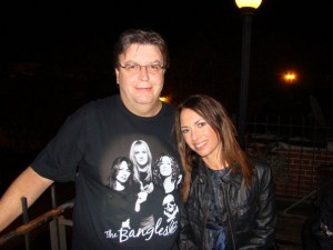 James Downing with Susanna Hoffs