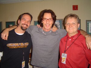 Rick Springfield With Tom Thompson and Mike Arnold of Concert Blast