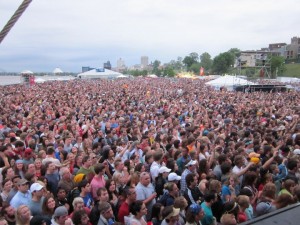 Beale Street Music Festival Crowd