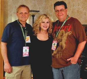 Stella Parton with Mike Arnold and James Downing