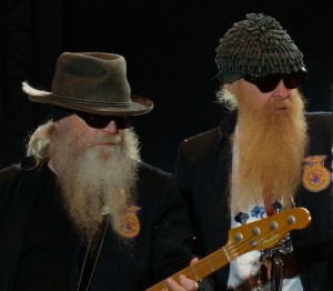 ZZ Top In Concert - Nashville, TN - Dusty Hill and Billy Gibbons