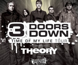 3 Doors Down Tour