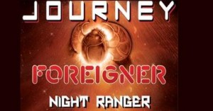 Journey - Forigner - Night Ranger Concert Tour Logo