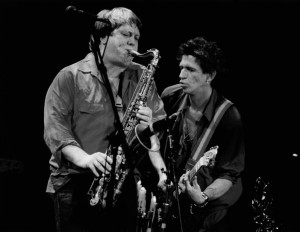 Bobby Keys and Keith Richards