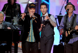 Beach Boys with Adam Levine Perfoming on the Grammys