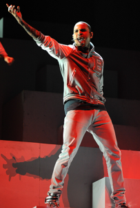 Chris Brown Performing on the Grammys