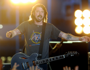 Dave Grohl of Foo Fighters Performing on the Grammys