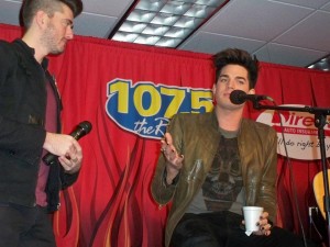 107.5 The River's Intern Adam and Adam Lambert - Nashville, TN