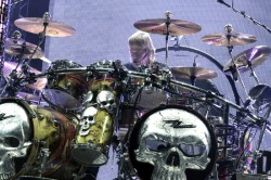 Frank Beard of ZZ Top In Concert - Nashville, TN - Bridgestone Arena