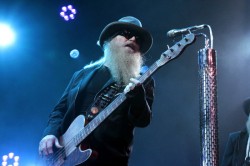 Dusty Hill of ZZ Top In Concert - Nashville, TN - Bridgestone Arena