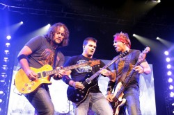 Chet Roberts, Chris Henderson and Todd Harrelll of 3 Doors Down In Concert - Nashville, TN