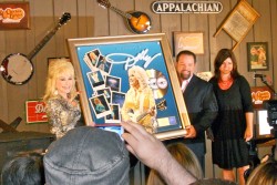 Dolly Parton Receives Gold Record