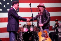 Mitt Romney and Kid Rock