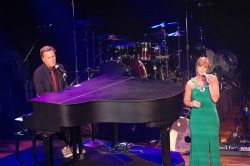 Michael W Smith and Missy Robertson (Duck Dynasty) performs at the K-Love Fan Awards