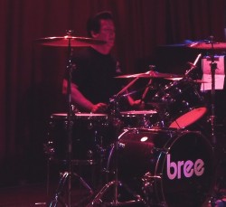 Bree's drummer, David Castello in Concert