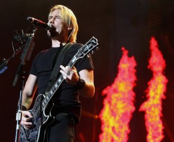 Nickelback In Concert - Chad Kroeger